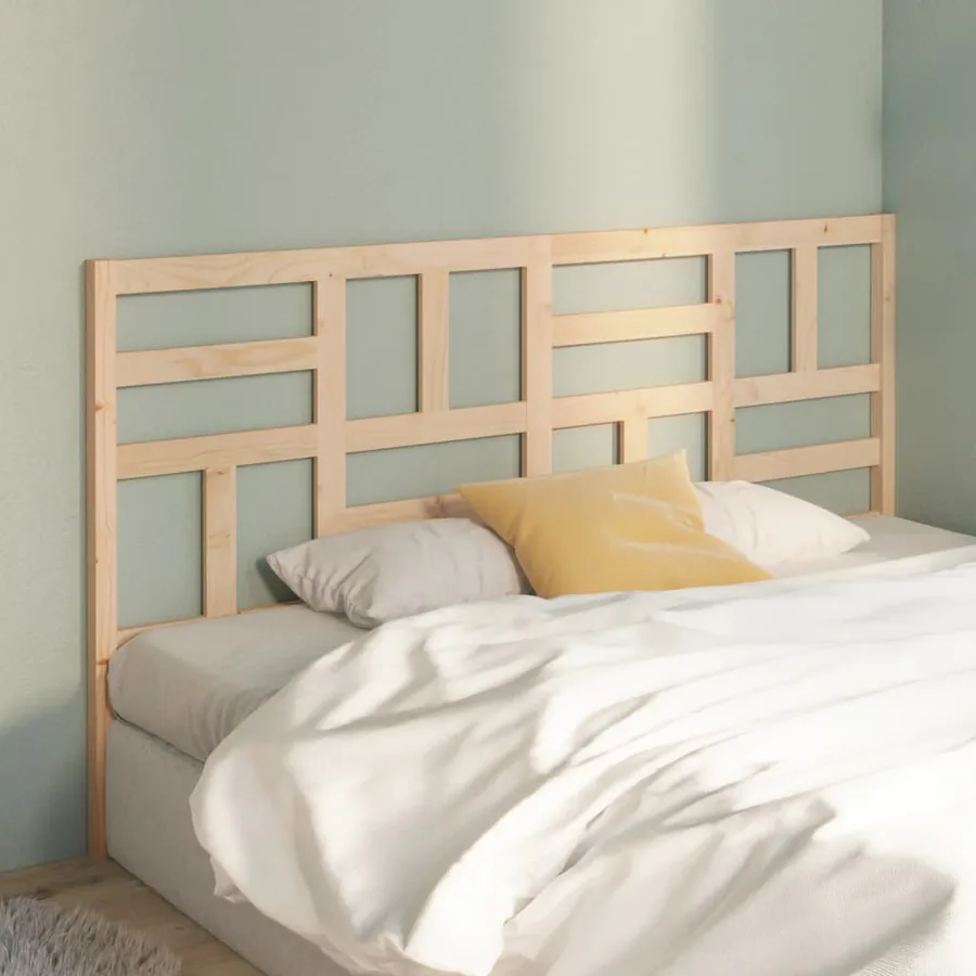 Tête de lit 206x4x104 cm Bois massif de pin