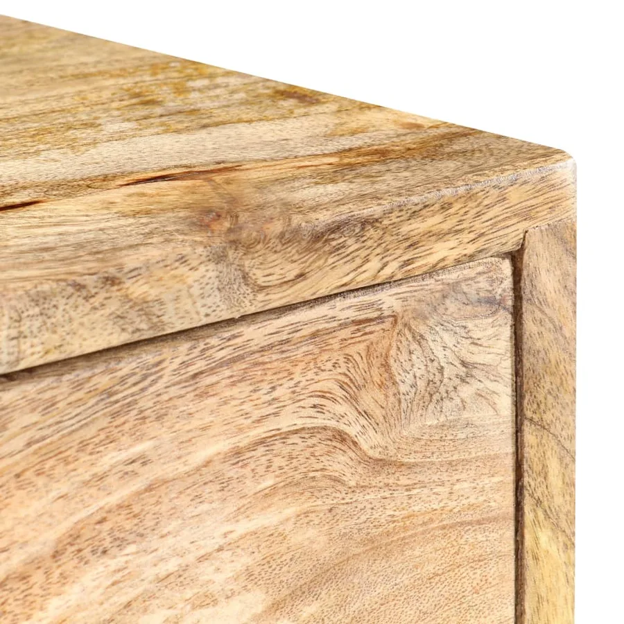 Buffet 80x30x100 cm Bois de manguier massif - 7