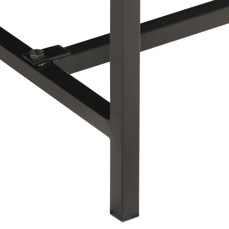 Buffet 80x30x100 cm Bois de manguier massif - 8