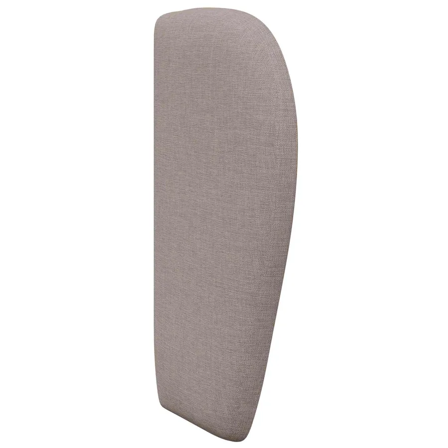 Oreille de tête de lit Taupe 40 x 23 x 6 cm tissu - 5