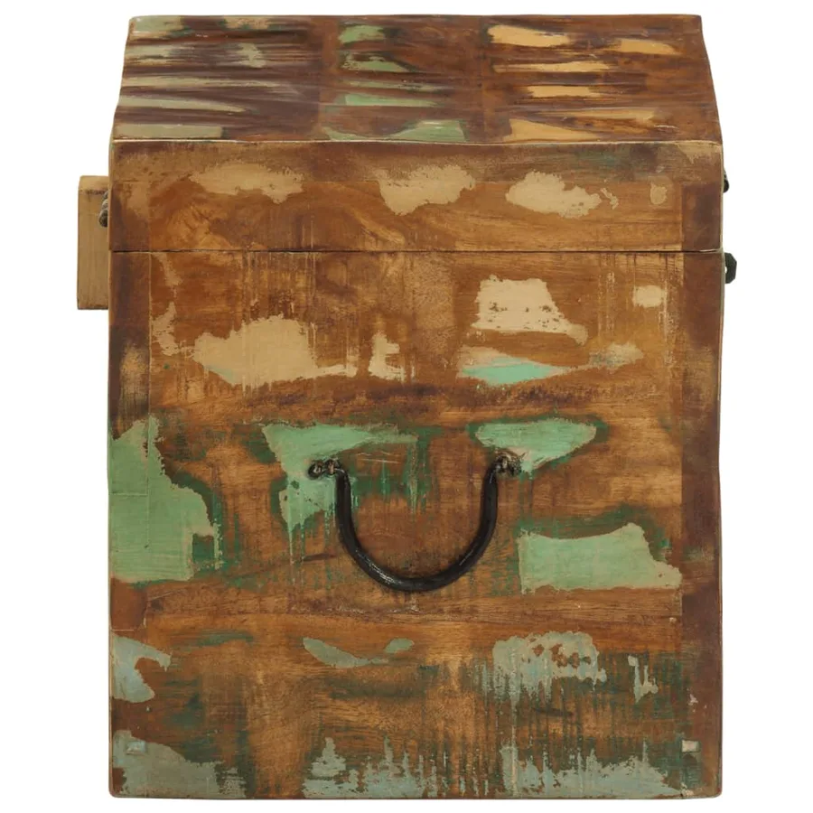 Boîtes de rangement Bois massif de récupération - 7