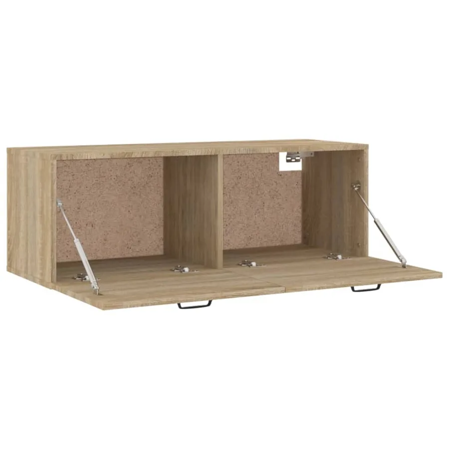 Armoire murale Chêne sonoma 100x36,5x35 cm Bois d'ingénierie - 7