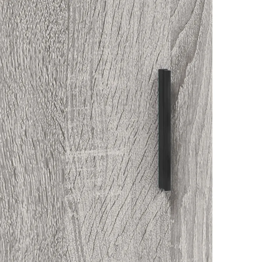 Buffet haut Sonoma gris 69,5x34x180 cm Bois d'ingénierie - 10