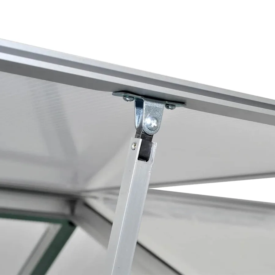 Serre renforcée en aluminium avec cadre de base 9,025 m² - 5