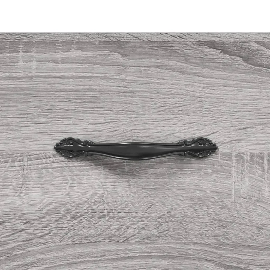 Tables de chevet murales 2 pcs sonoma gris 35x35x20 cm - 10