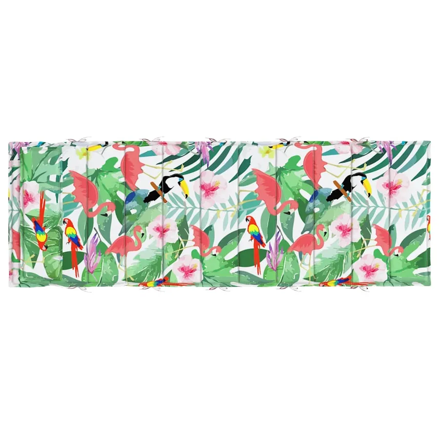 Coussin de chaise longue multicolore 180x60x4 cm tissu oxford - 5