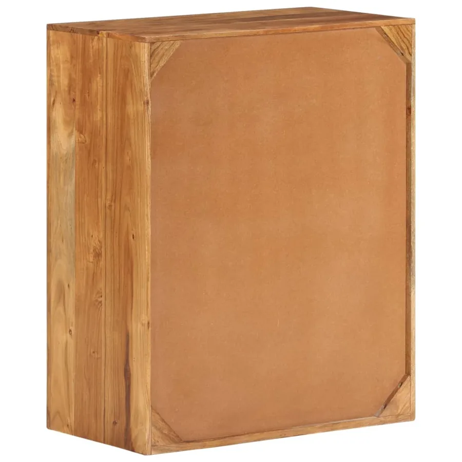 Armoire à tiroirs 60x33x75 cm Bois d'acacia massif - 4