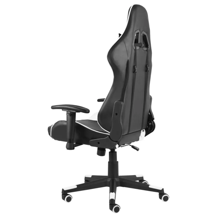 Chaise de jeu pivotante Blanc PVC - 3