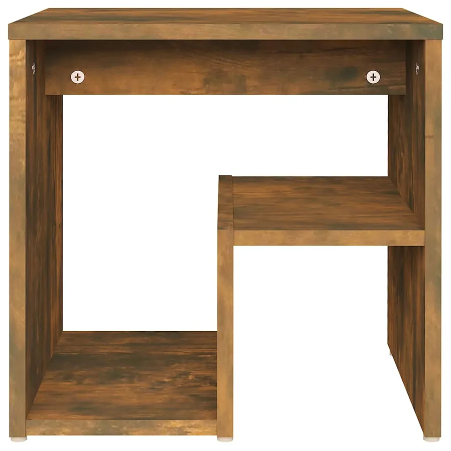 Tables de chevet 2 pcs Chêne fumé 40x30x40 cm Bois d'ingénierie - 5