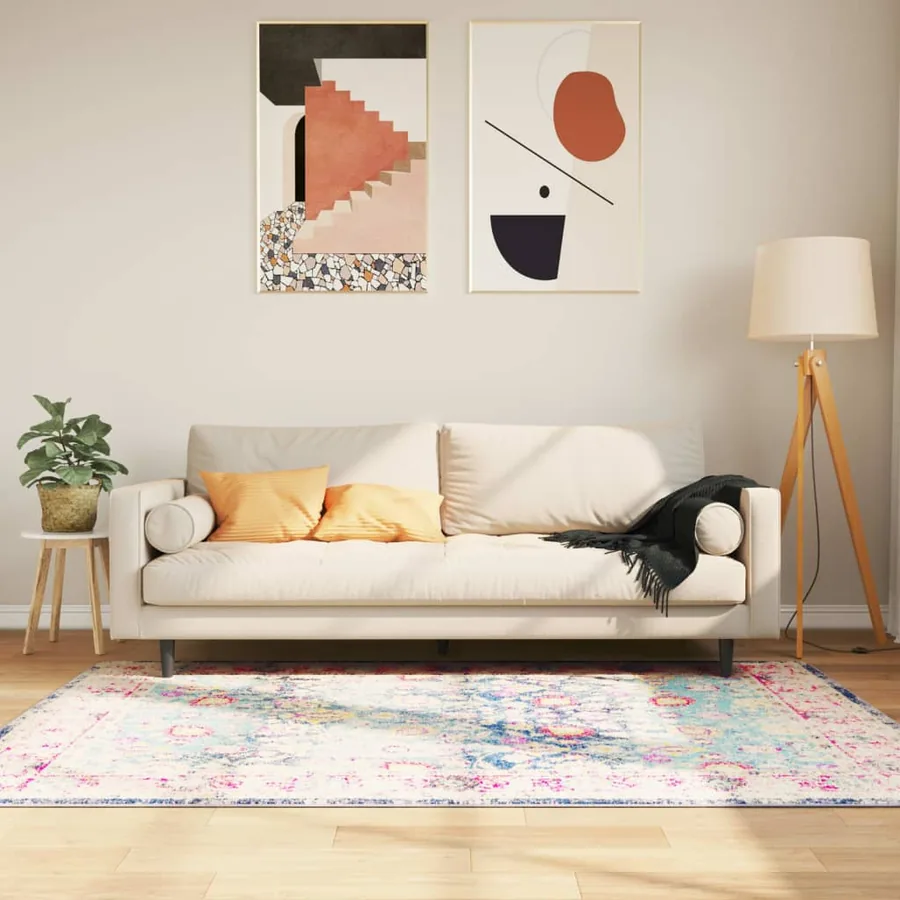 Tapis lavable multicolore 120x180 cm