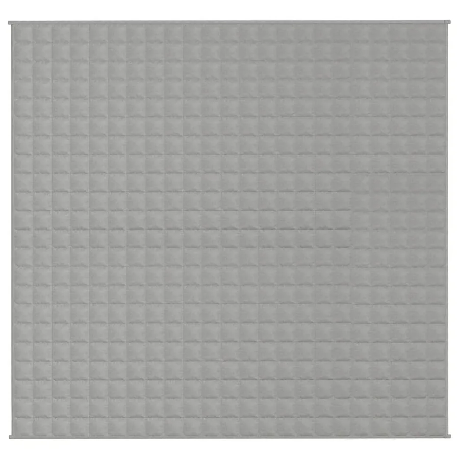Couverture lestée Gris 220x230 cm 11 kg Tissu - 3