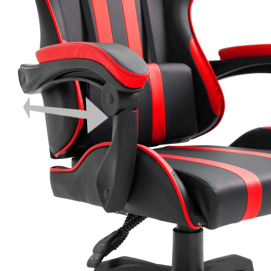 Chaise de jeu Rouge Similicuir - 7