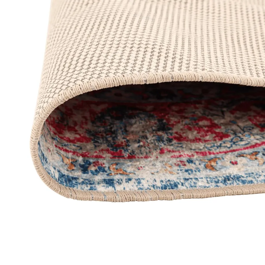 Tapis lavable multicolore Ø 120 cm - 3