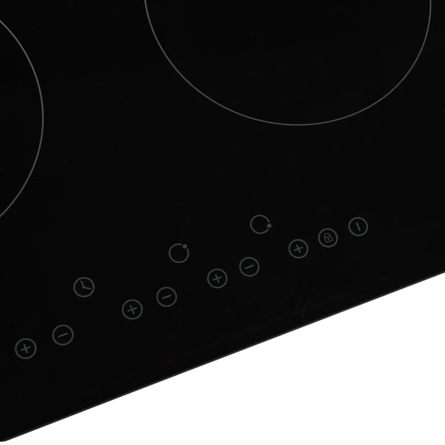 Plaque de cuisson Céramique 4 brûleurs Contrôle tactile 6600 W - 4