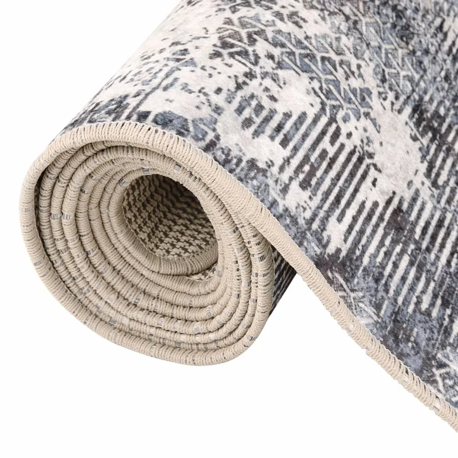 Tapis lavable multicolore 80x300 cm - 5