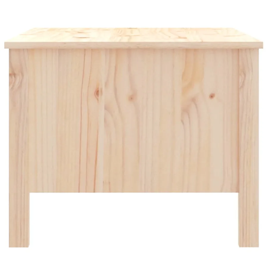 Table basse 100x50x40 cm Bois massif de pin - 7