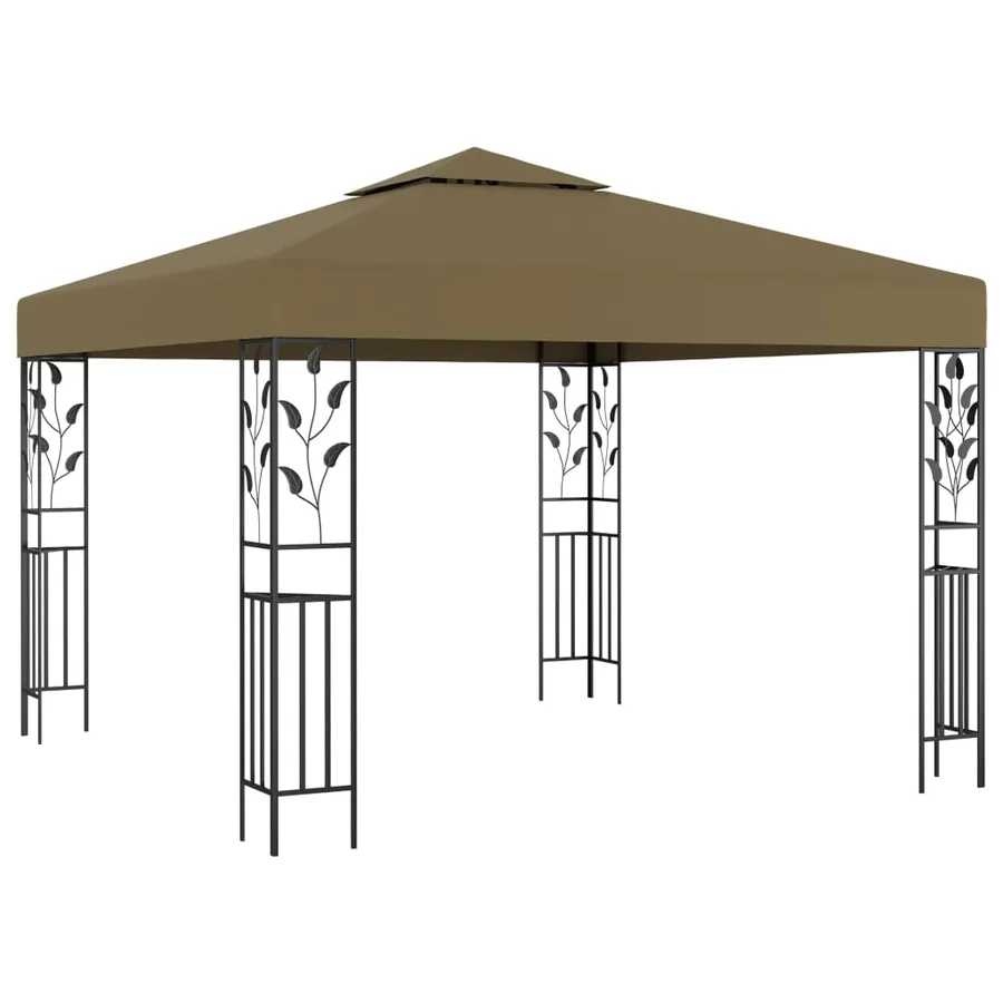 Tonnelle 3x3 m Taupe 180 g/m²