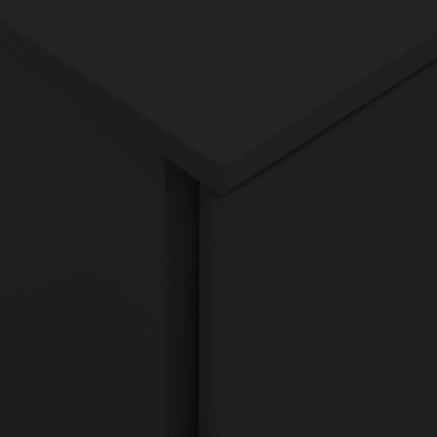 Classeur mobile Noir 39x45x67 cm Acier - 6