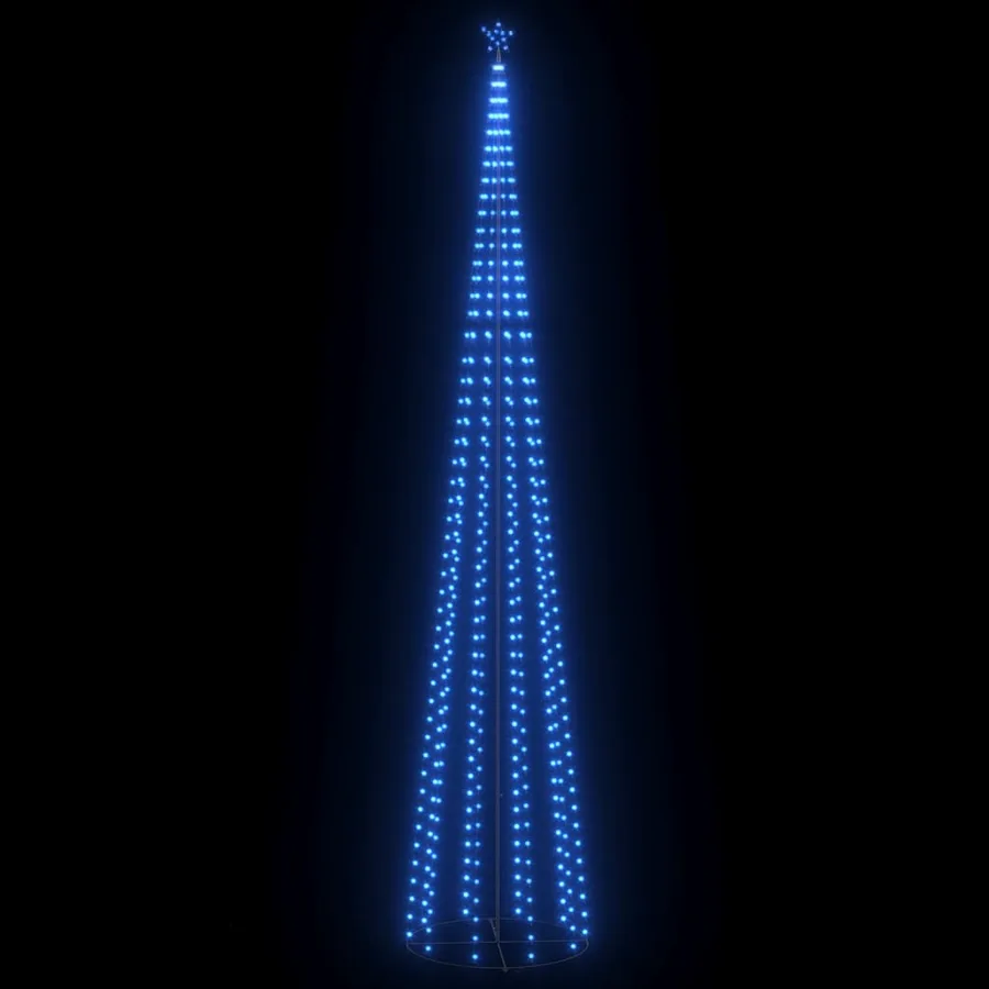 Sapin de Noël cône 752 LED bleues Décoration 160x500 cm - 2