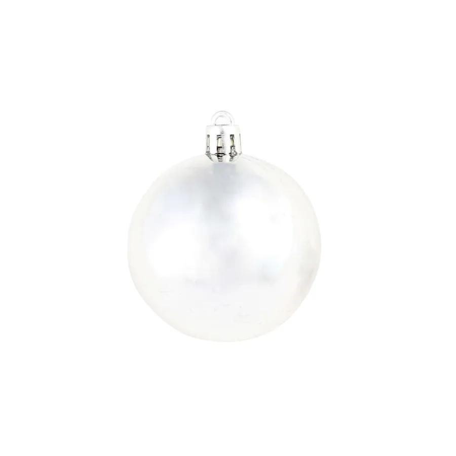 Ensemble de boules de Noël 100 pcs 3/4/6 cm Argenté - 7
