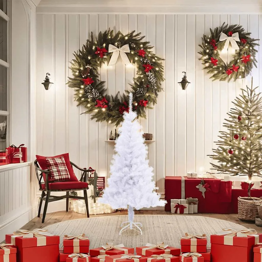 Arbre de Noël artificiel avec support 120 cm 230 branches - 2