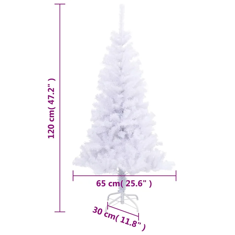 Arbre de Noël artificiel avec support 120 cm 230 branches - 7