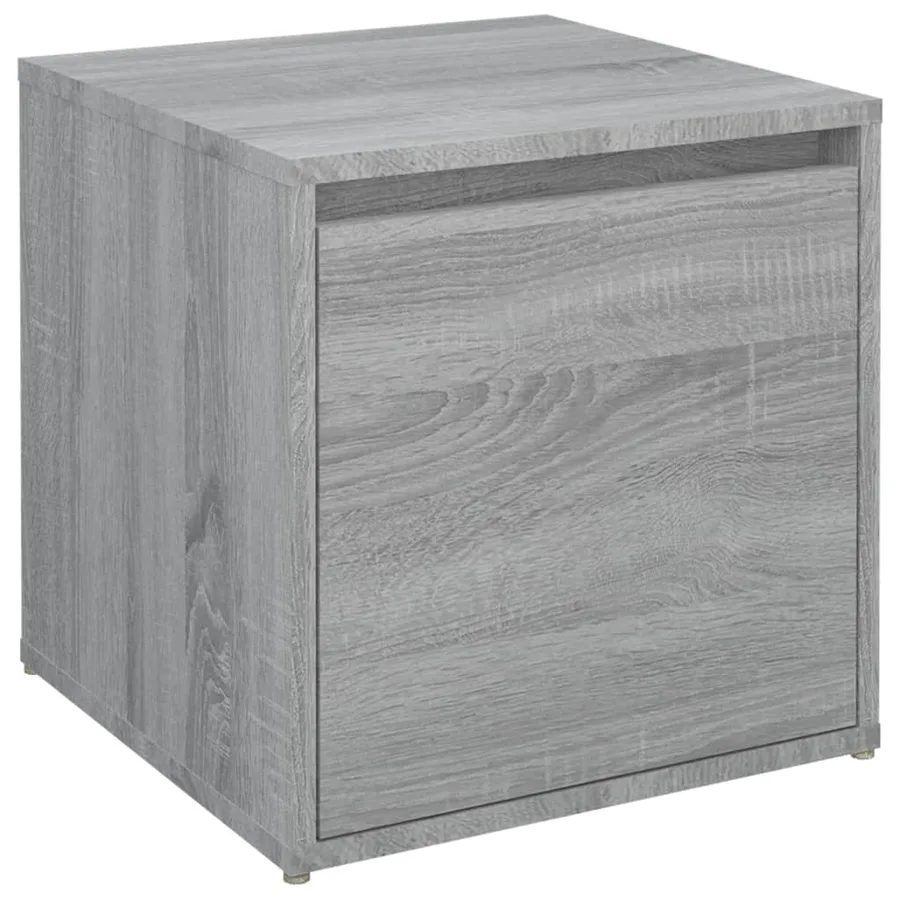 Tiroir boîte Sonoma gris 40,5x40x40 cm Bois d'ingénierie - 2