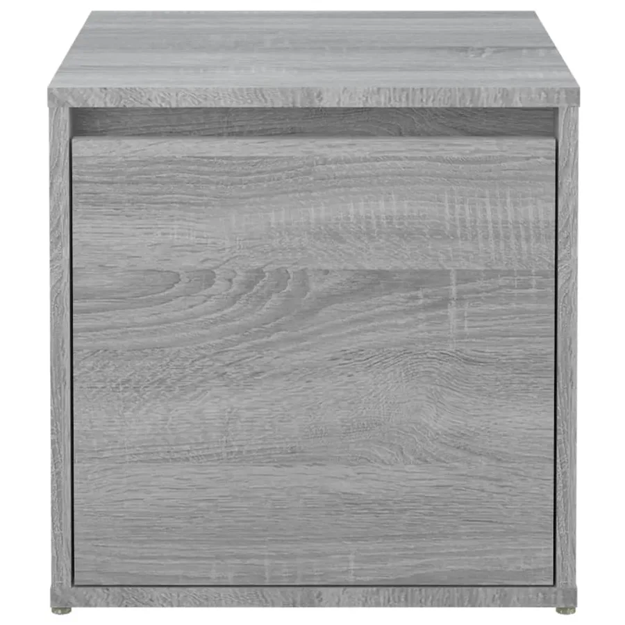 Tiroir boîte Sonoma gris 40,5x40x40 cm Bois d'ingénierie - 7