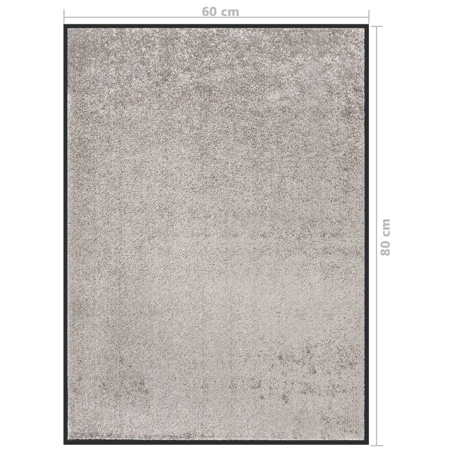 Paillasson Gris 60x80 cm - 6