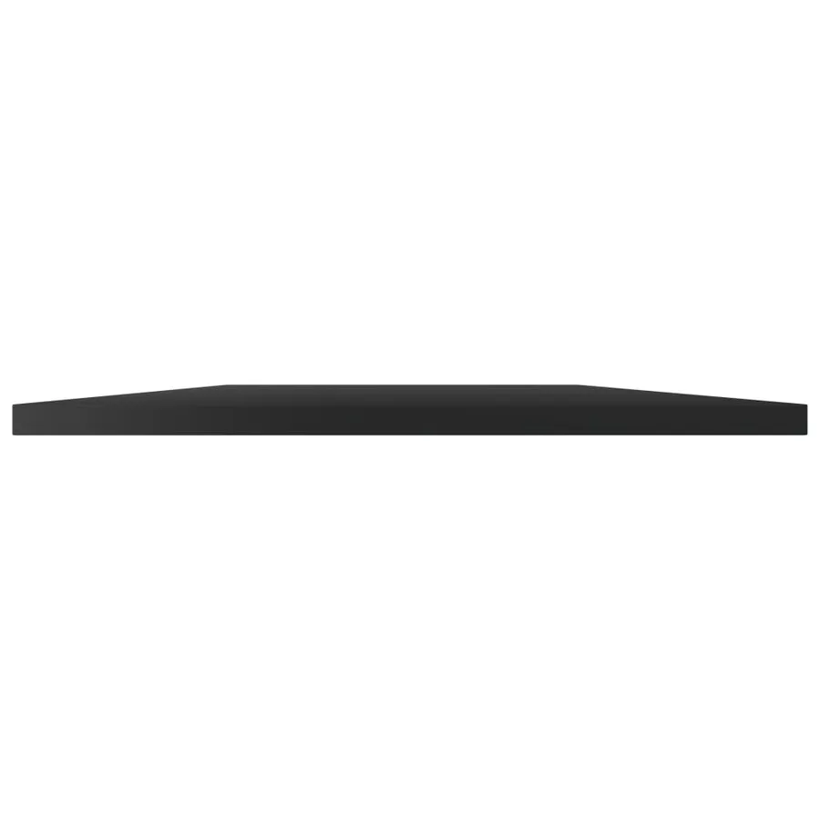 Panneaux de bibliothèque 8 pcs noir brillant bois d’ingénierie - 3