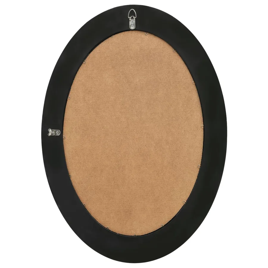 Miroir mural style baroque 50x70 cm noir - 4