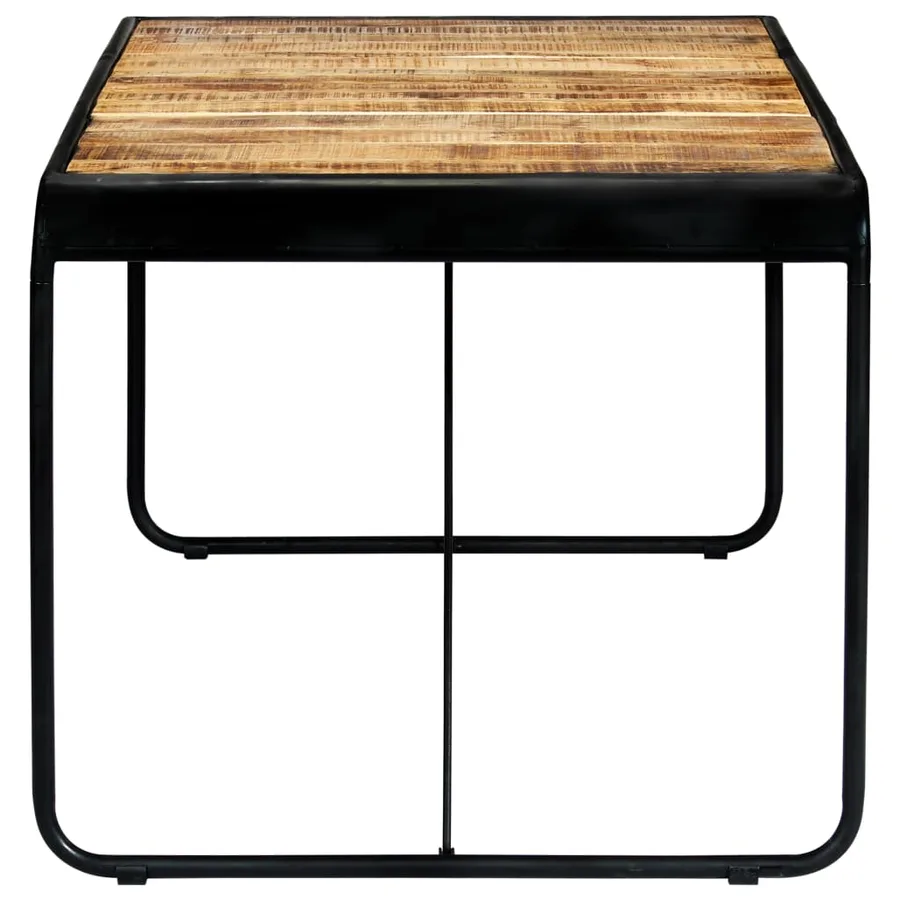 Table de salle à manger 180x90x76 cm Bois de manguier brut - 3