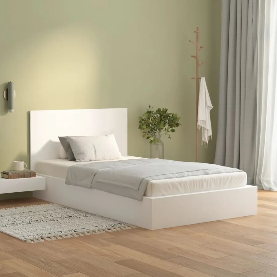 Tête de lit Blanc 120x1,5x80 cm Bois d'ingénierie - 3