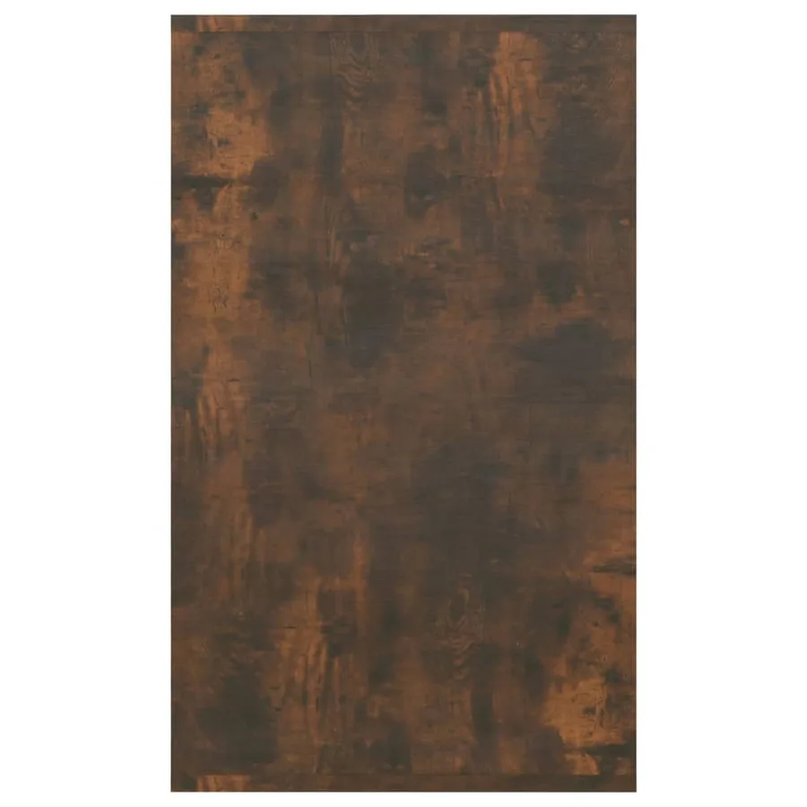 Buffet avec 3 tiroirs chêne fumé 120x41x75 cm bois d'ingénierie - 6