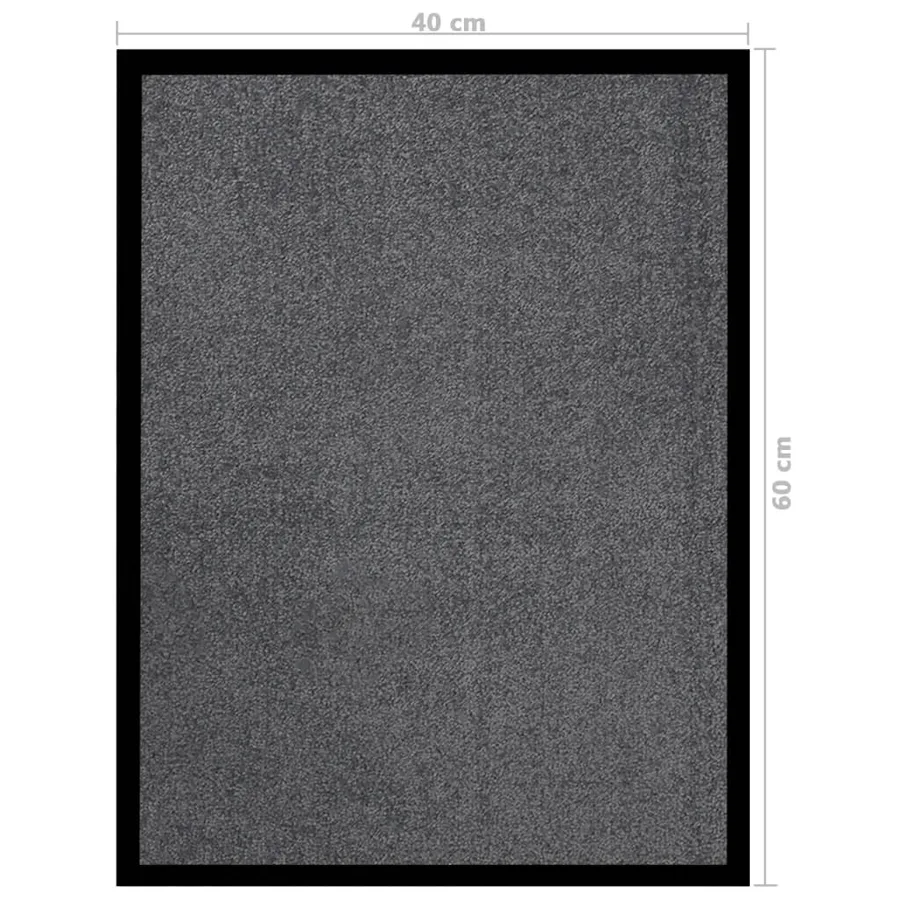 Paillasson Anthracite 40x60 cm - 6