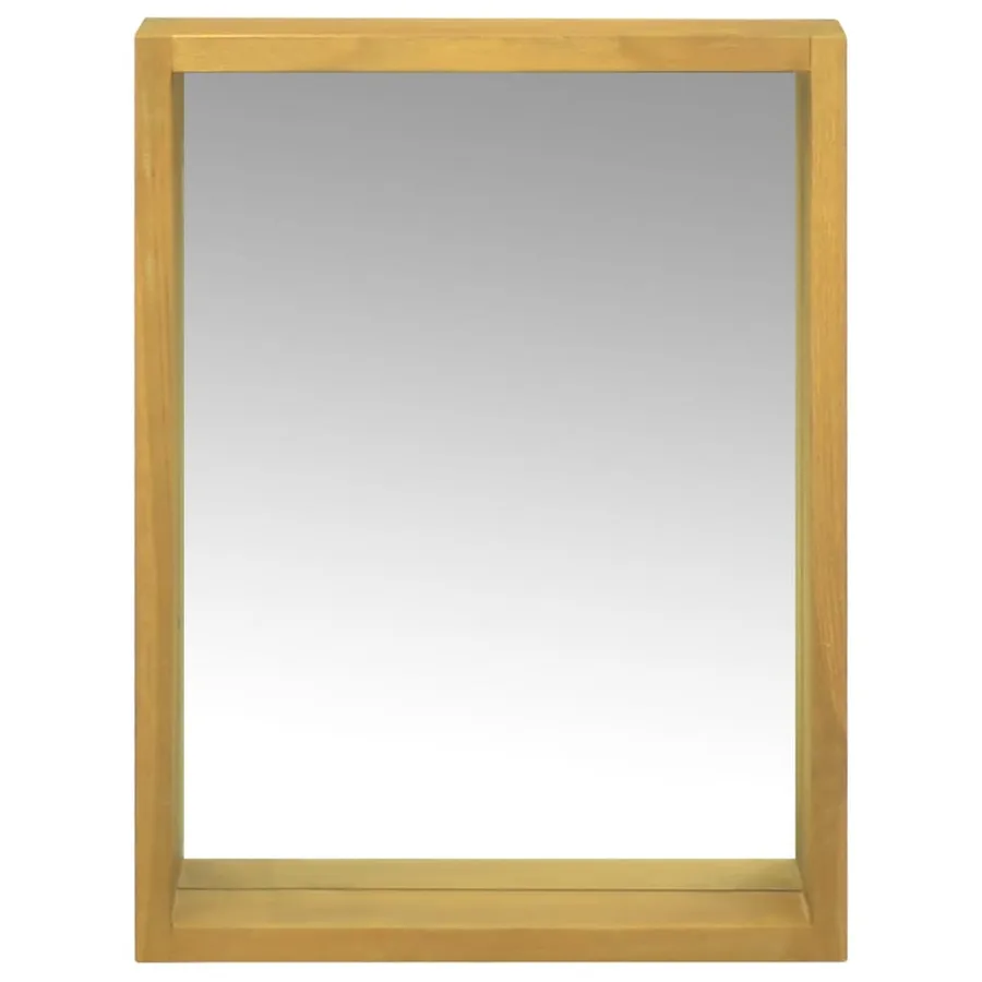 Armoire à miroir 30x10x40 cm Bois de teck solide - 2