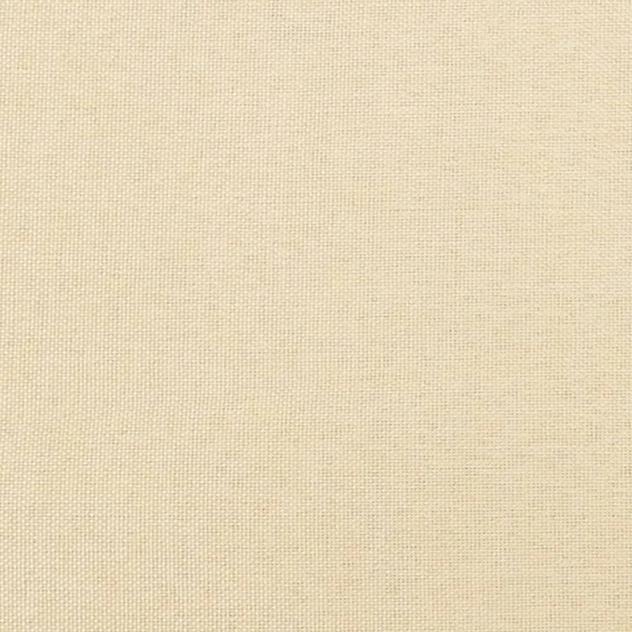 Repose-pied Crème 45x29,5x35 cm Tissu - 5