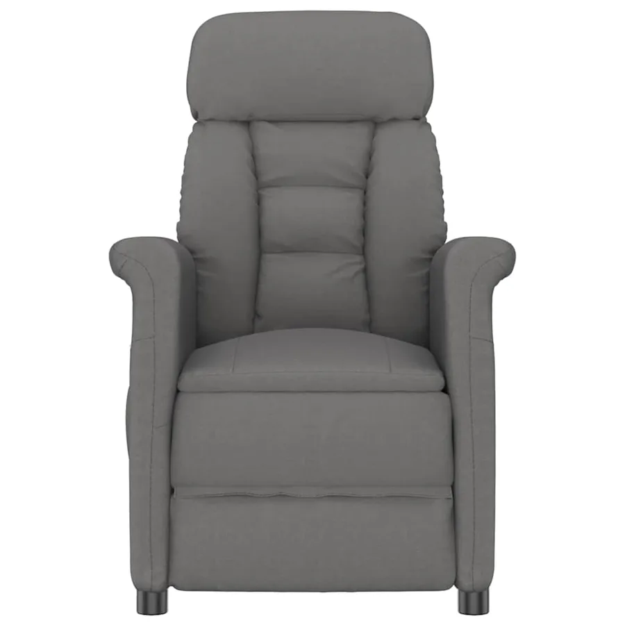 fauteuil Gris foncé Microfibre - 2