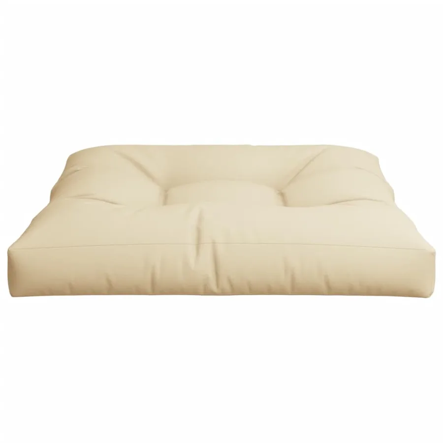 Coussin de canapé palette beige 70x70x12 cm - 5