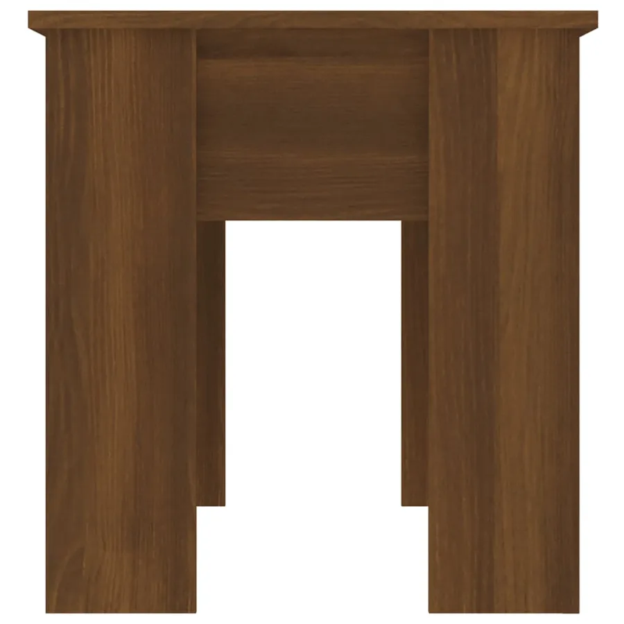 Table basse Chêne marron 101x49x52 cm Bois d'ingénierie - 7