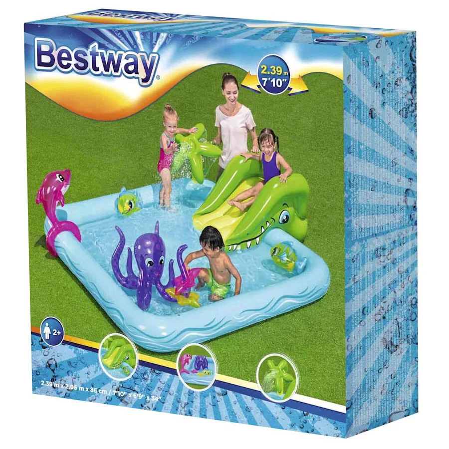 Bestway Centre jeu d'aquarium fantastique 239x206x86 cm - 9
