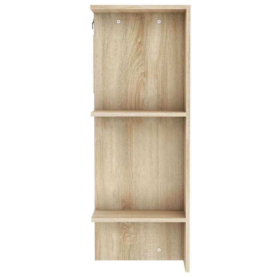 Armoires de couloir 2 pcs chêne sonoma bois d'ingénierie - 10