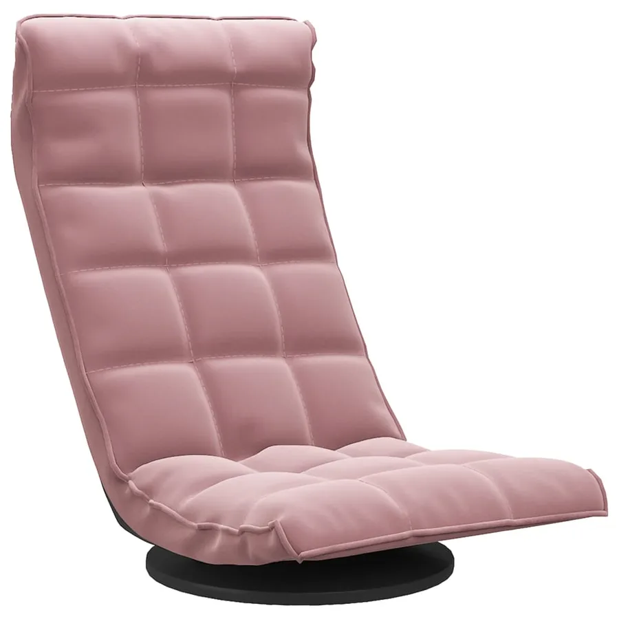 Chaise de sol pivotante Rose Velours - 2