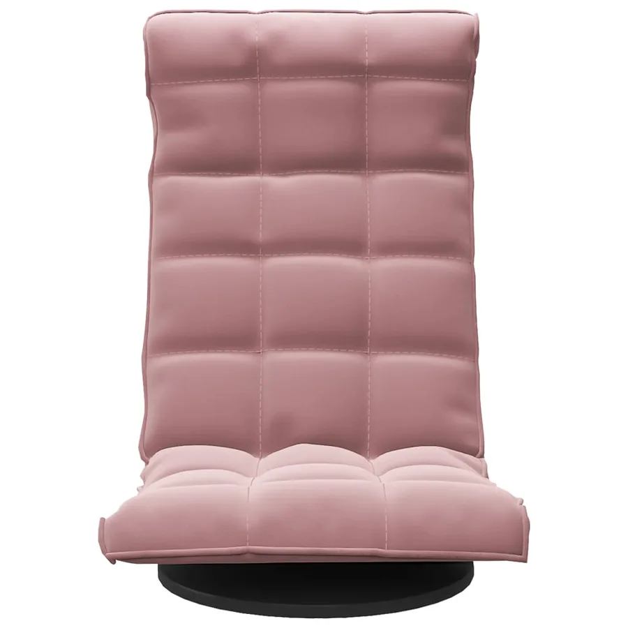 Chaise de sol pivotante Rose Velours - 3
