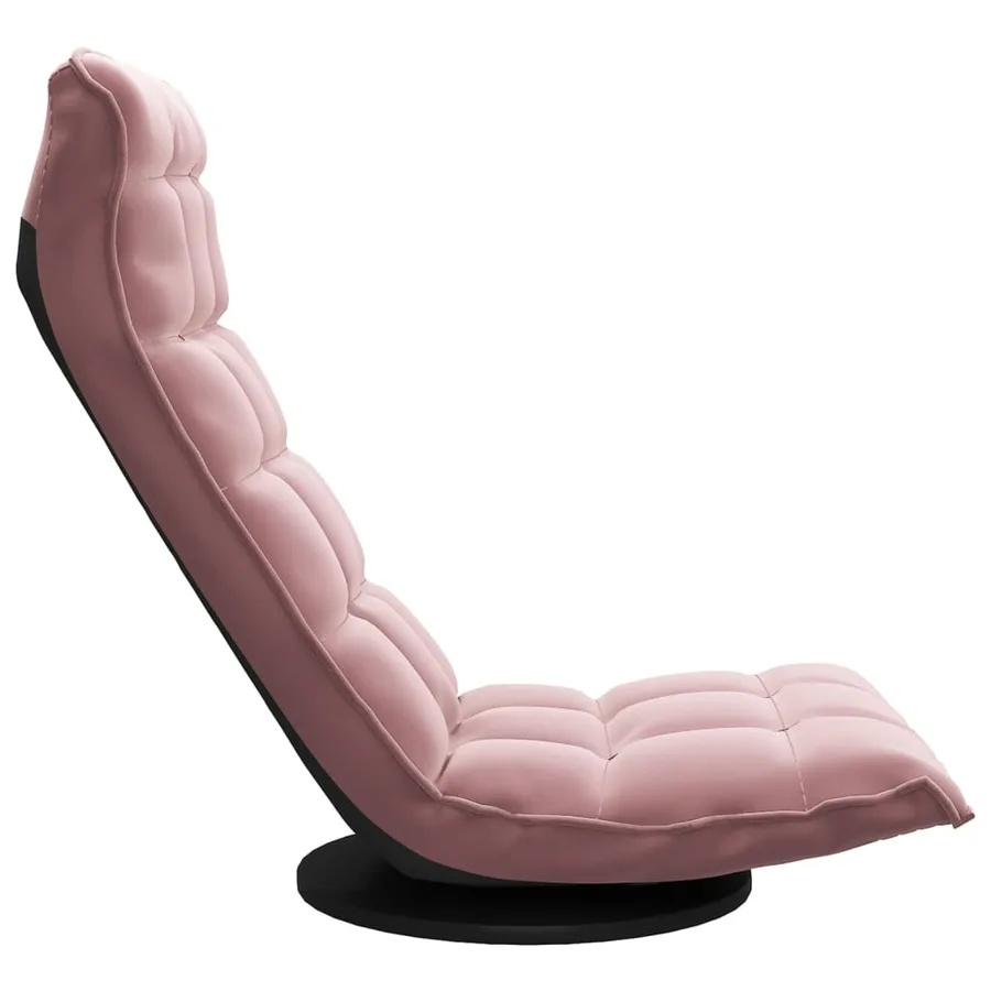 Chaise de sol pivotante Rose Velours - 4