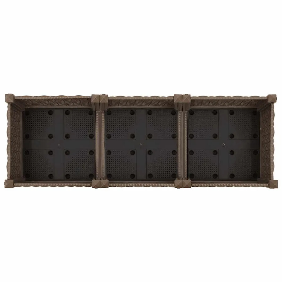 Lit surélevé 120x40x71 cm Polypropylène - 5