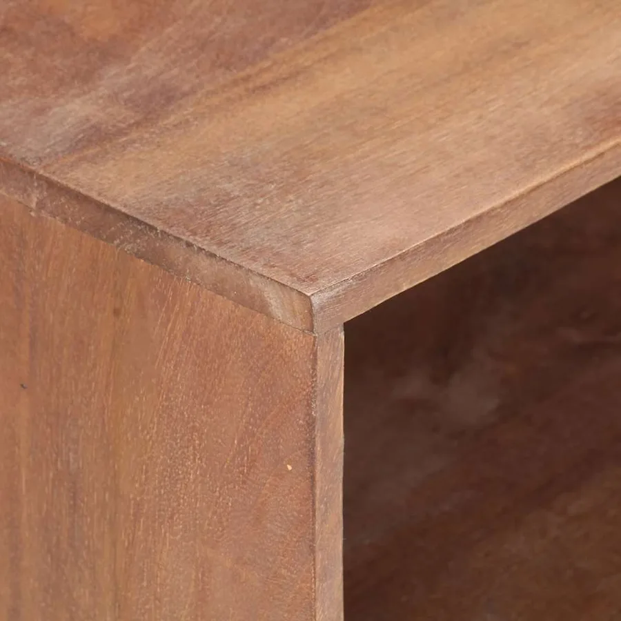 Table de chevet 40x30x50 cm Bois de manguier massif - 6