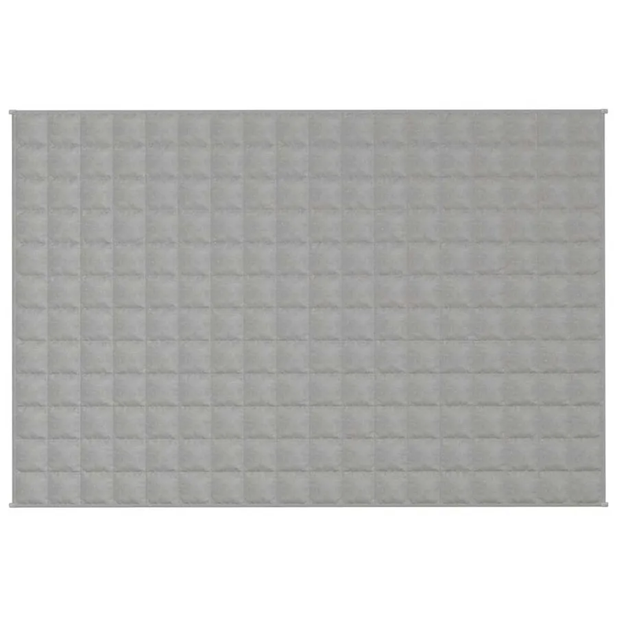 Couverture lestée Gris 120x180 cm 9 kg Tissu - 3
