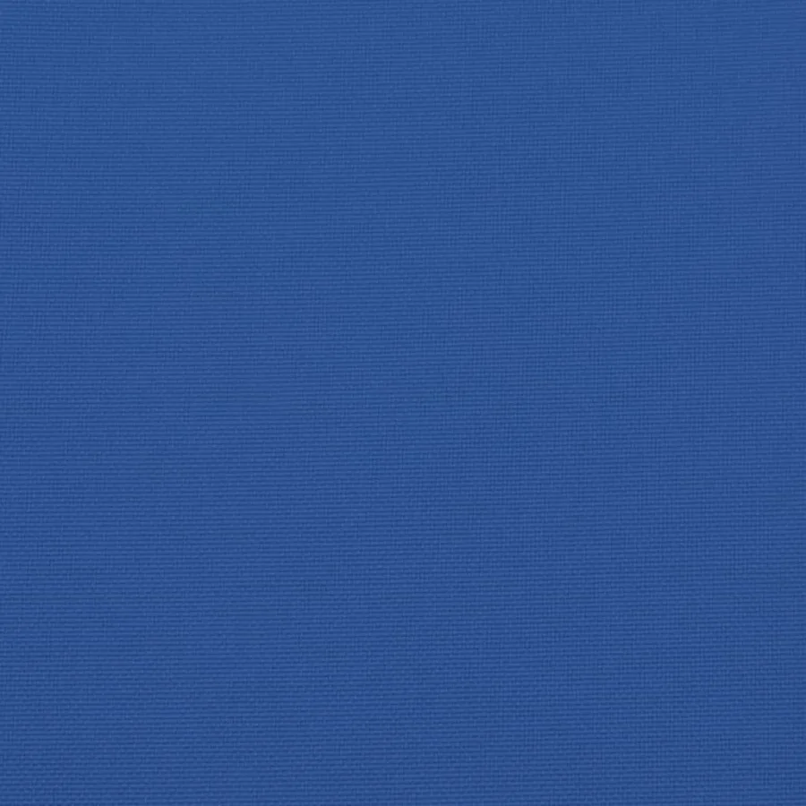 Coussin de palette bleu royal 70x70x12 cm tissu - 9