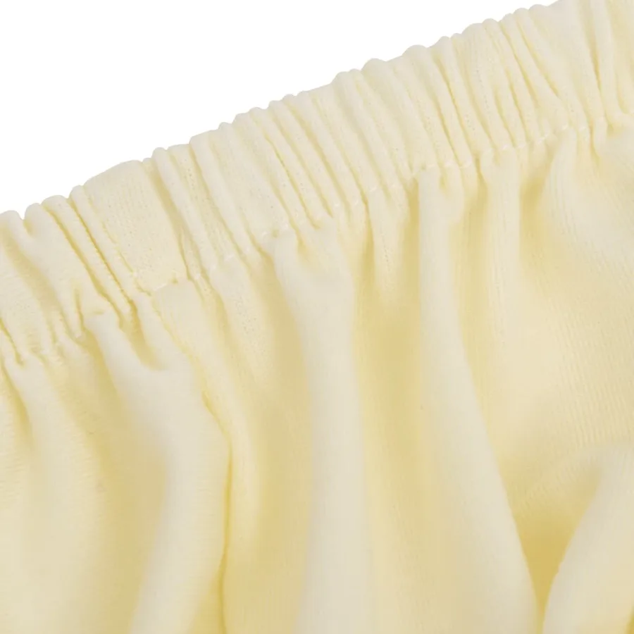 Housse extensible de canapé 4 places Crème Jersey de polyester - 6